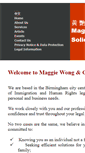Mobile Screenshot of maggiewong.co.uk